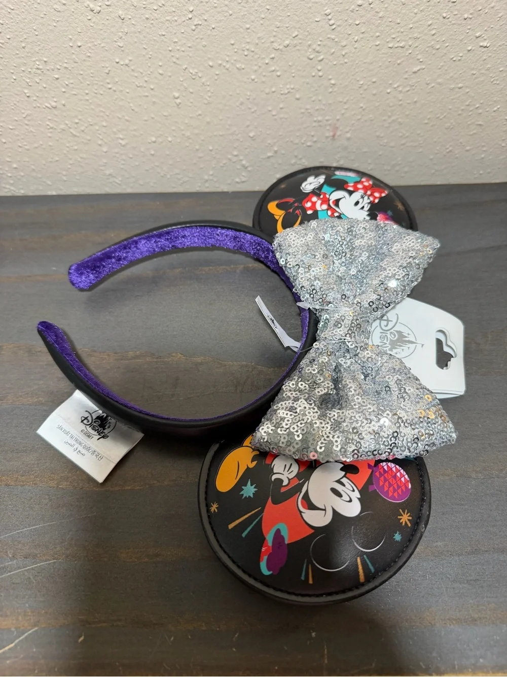 Disney Mickey & Minnie Ears NWT